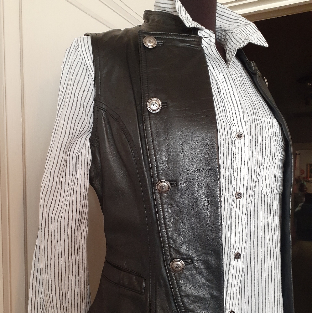Leather Vest